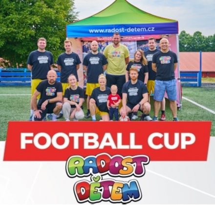 Fotbal Cup-Radost dětem 2025