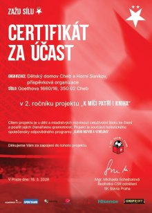 K míči patří i kniha-Certifikát 2026