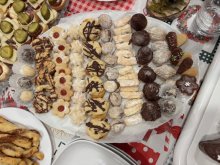 Vánoční cukroví.