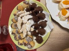 Vánoční cukroví.