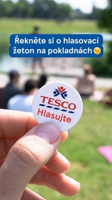 řekněte si o žeton